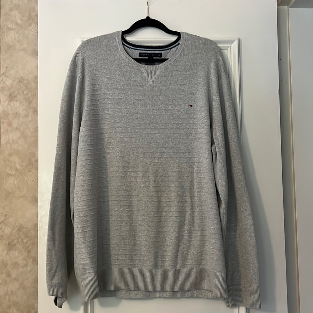 Tommy Hilfiger Men's Crew Sweater cotton XXL